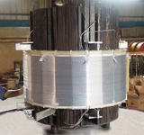 空芯串联电抗器绕线